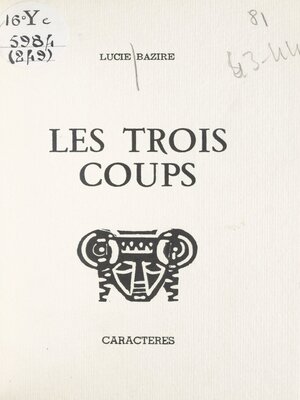 cover image of Les trois coups